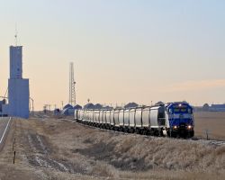 Eastbound out of Sheridan Lake