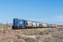 Almost at the end of the run, where the old Missouri Pacific crosses Highway 96 near NA Junction.