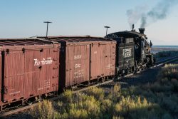 All the smokey haze from California wildfires is adding a certain cast to the morning light as 20 works up grade on Gravity Hill