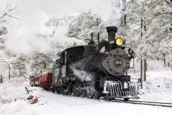 First run-by - working up the hill between the US 550 overpass and Shalona