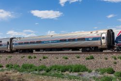 The other accompanying car - Amfleet cafe car AMTK 43386