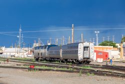 Arriving in La Junta about 90 minutes ahead of the (late) eastbound Chief.
