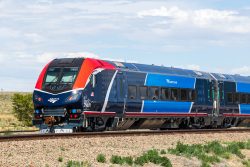 AMTK 79001, the cab car / coach on the west end of the train